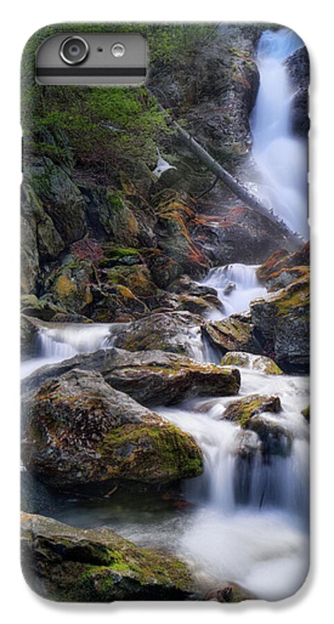 Race Brook Falls iPhone 6 Plus Case featuring the photograph Upper Race Brook Falls 2017 by Bill Wakeley
