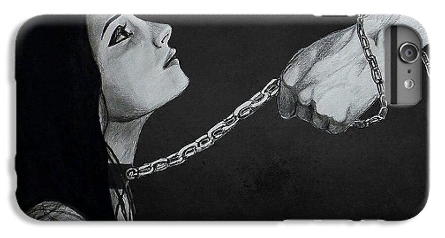 Girl In Chains Mixed Media by Jose Maldonado - Pixels
