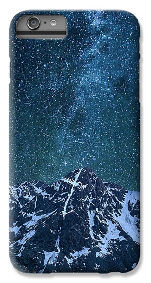 14ers iPhone 6 Plus Case featuring the photograph Mt. of the Holy Cross Milky Way by Aaron Spong