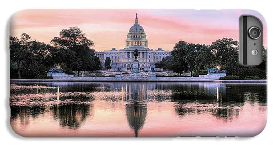 Capital iPhone 6 Plus Case featuring the photograph The Republic Awakens by JC Findley