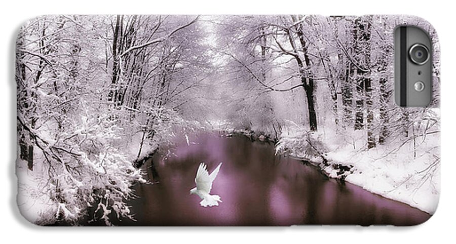 Snow iPhone 6 Plus Case featuring the photograph Peace on Earth  by Jessica Jenney