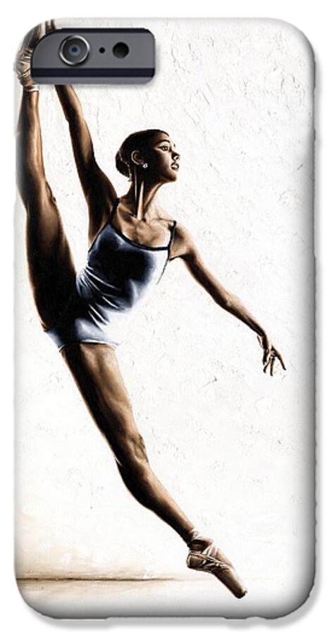Dance iPhone 6s Case featuring the painting Leap of Faith by Richard Young