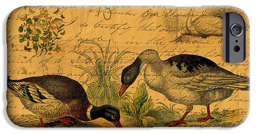 Mallards And Swan Collage Iphone 6s Case For Sale By Sarah Vernon