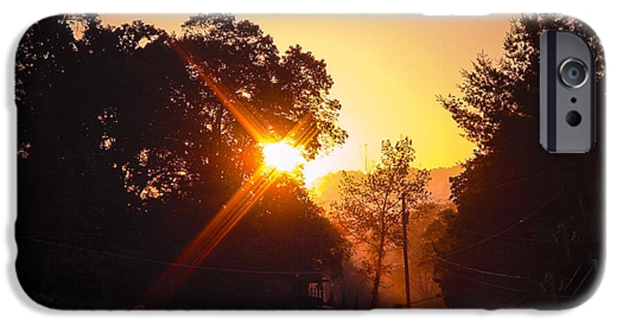 Sky iPhone 6s Case featuring the photograph Morning Glare by Robert J Andler