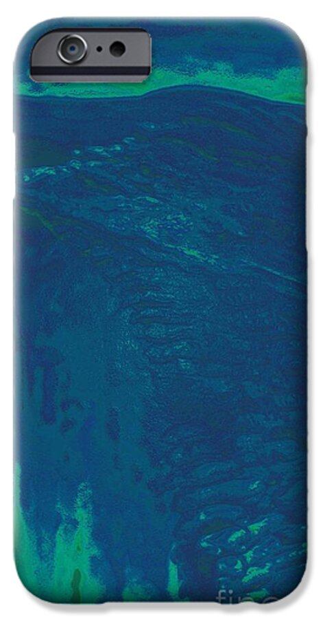 One Hill Side Sky iPhone 6s Case featuring the digital art One Hill Side Sky by Feile Case