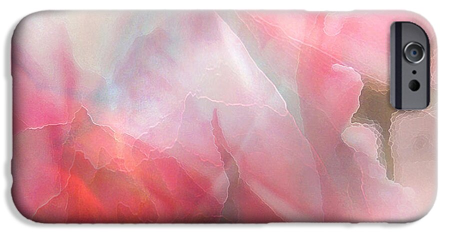 Abstract Digital Art Digital Art Canvas Prints Iphone Cases Photographs Iphone Cases iPhone 6s Case featuring the photograph Rose Shadows by Judy Paleologos