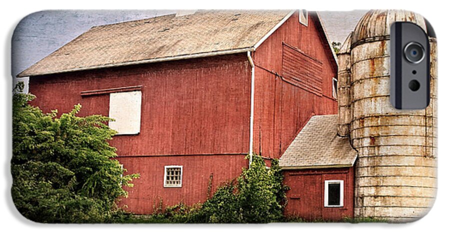 Red Barn iPhone 6s Case featuring the photograph Rustic Barn by Bill Wakeley