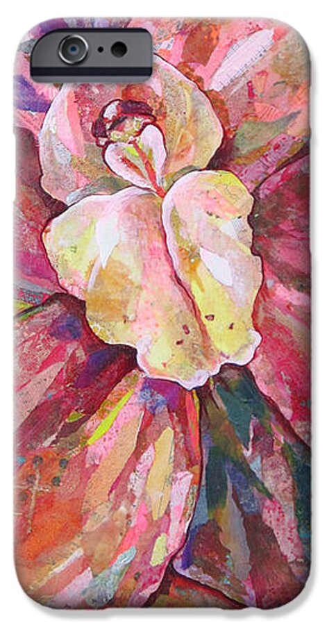 Orchid iPhone 6s Case featuring the painting The Orchid by Shadia Derbyshire