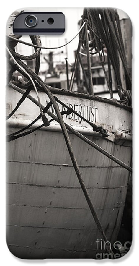 Boat iPhone 6s Case featuring the photograph Parked Wanderlust by Patty Descalzi