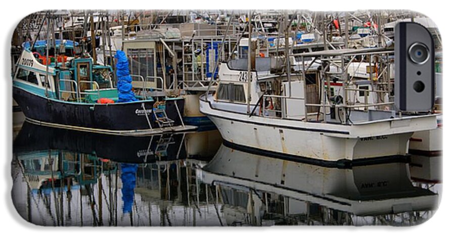  Fishing Boats iPhone 6s Case featuring the photograph The Maze by Bob Christopher