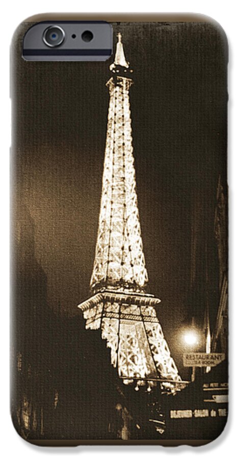 Paris iPhone 6s Case featuring the photograph Postcard from Paris- Art by Linda Woods by Linda Woods