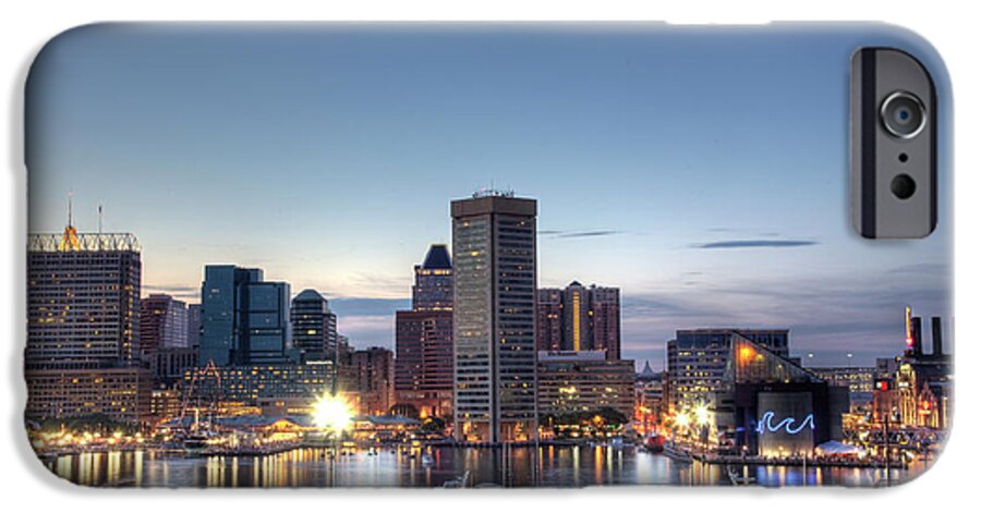 Baltimore iPhone 6s Case featuring the photograph Baltimore Harbor by Shawn Everhart