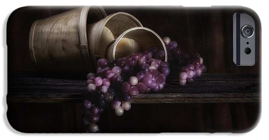 Baskets iPhone 6s Case featuring the photograph Basket of Grapes Still Life by Tom Mc Nemar