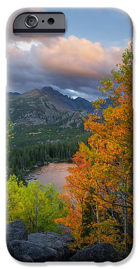 Bear Lake iPhone 6s Case featuring the photograph Bear Lake Autumn by Aaron Spong