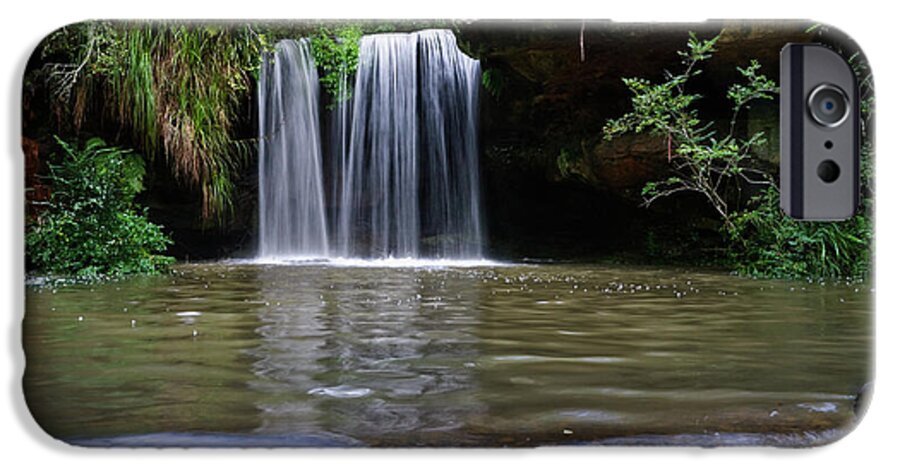Waterfall iPhone 6s Case featuring the photograph Berowra Waterfall by Werner Padarin