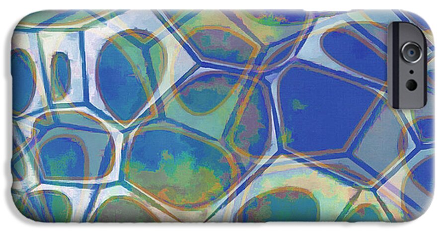 Painting iPhone 6s Case featuring the painting Cell Abstract 13 by Edward Fielding