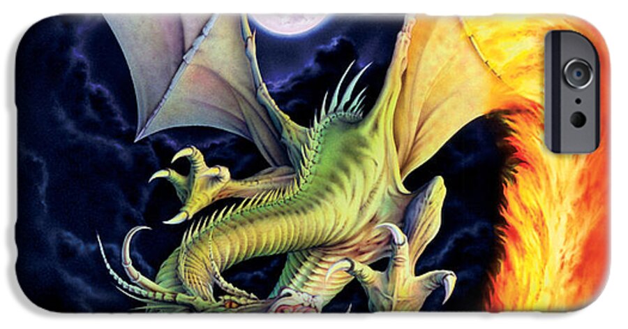 Dragon iPhone 6s Case featuring the photograph Dragon Fire by MGL Meiklejohn Graphics Licensing