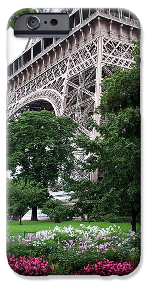 Eiffel iPhone 6s Case featuring the photograph Eiffel Tower Garden by Margie Wildblood
