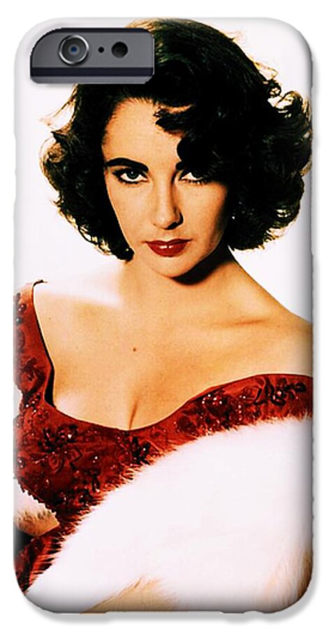 Hollywood iPhone 6s Case featuring the photograph Elizabeth Taylor by Esoterica Art Agency