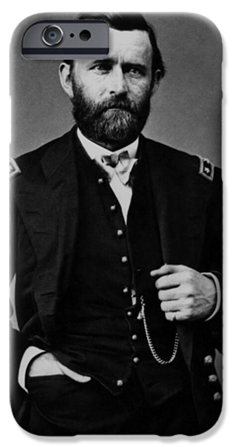 Ulysses Grant iPhone 6s Case featuring the photograph General Grant During The Civil War by War Is Hell Store