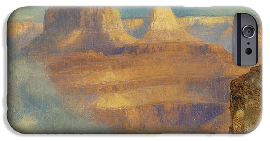 Thomas Moran iPhone 6s Case featuring the painting Grand Canyon by Thomas Moran