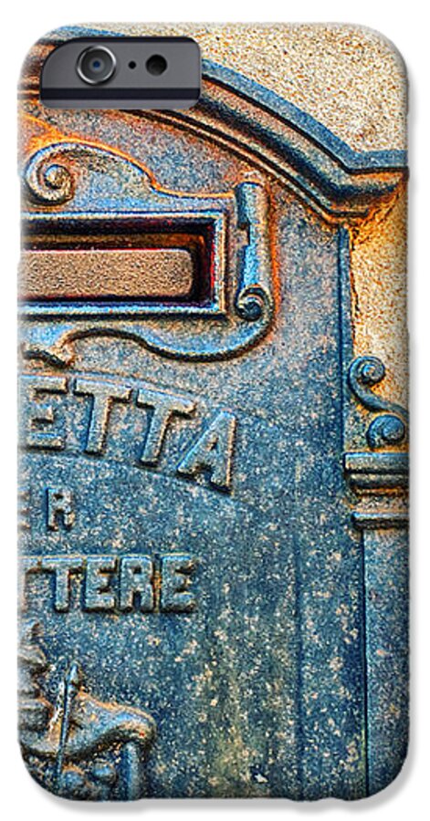 Mailbox iPhone 6s Case featuring the photograph Italian mailbox by Silvia Ganora