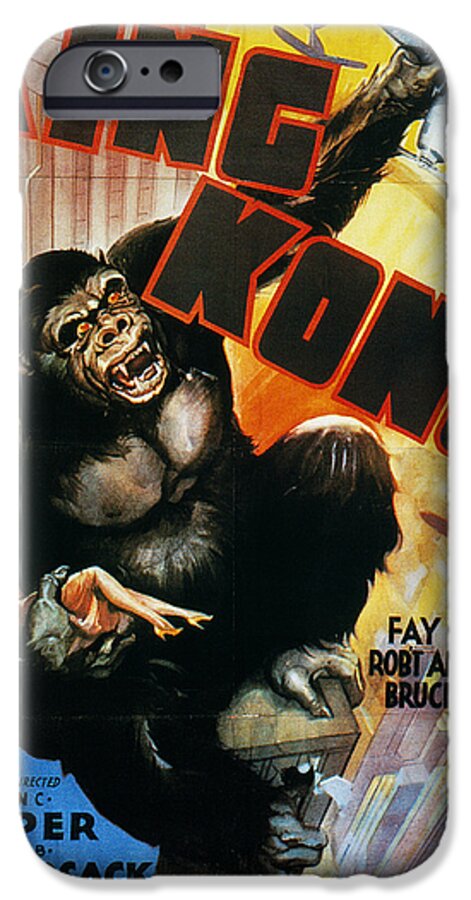 1933 iPhone 6s Case featuring the photograph King Kong Poster, 1933 by Granger
