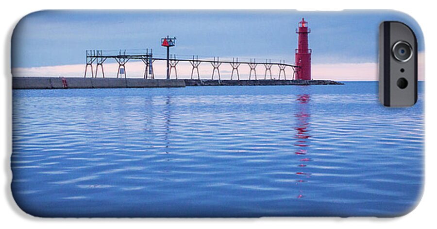 Lighthouse iPhone 6s Case featuring the photograph Out of the Blue by Bill Pevlor