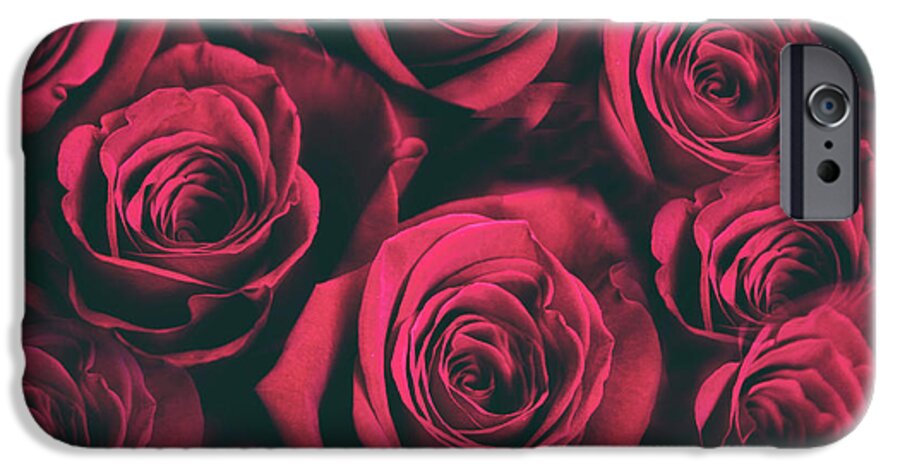 Roses iPhone 6s Case featuring the photograph Scarlet Roses by Jessica Jenney