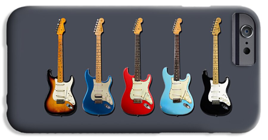 Fender Stratocaster iPhone 6s Case featuring the photograph Stratocaster by Mark Rogan