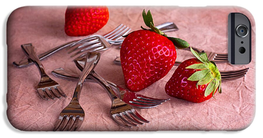 Berries iPhone 6s Case featuring the photograph Strawberry Delight by Tom Mc Nemar