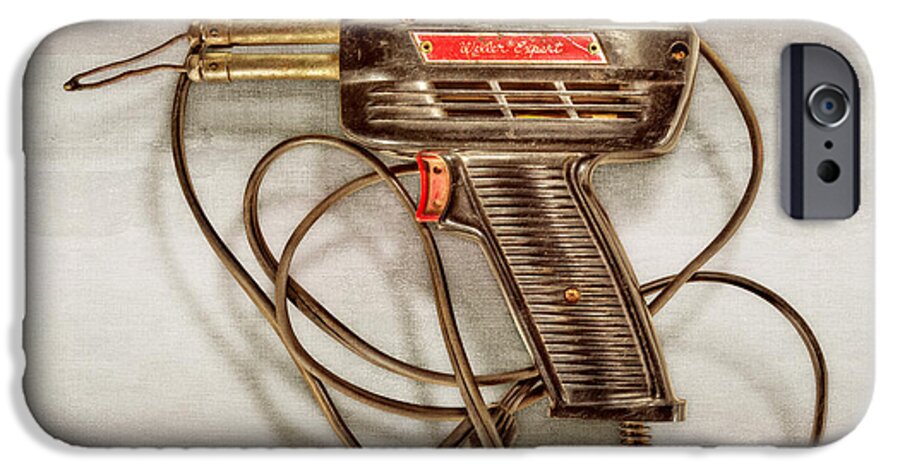 Expert iPhone 6s Case featuring the photograph Weller Expert Soldering Gun by YoPedro