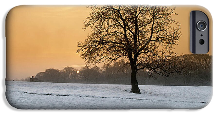Barnard Castle iPhone 6s Case featuring the photograph Winters Morning by Smart Aviation