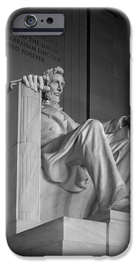 Landmarks iPhone 6s Case featuring the photograph Lincoln Memorial by Mike McGlothlen
