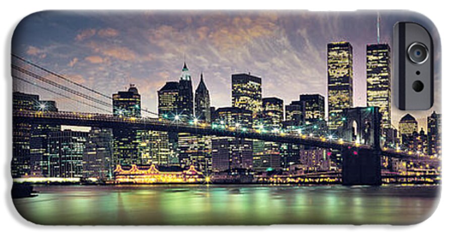 New York City Skyline iPhone 6s Case featuring the photograph New York City Skyline by Jon Neidert