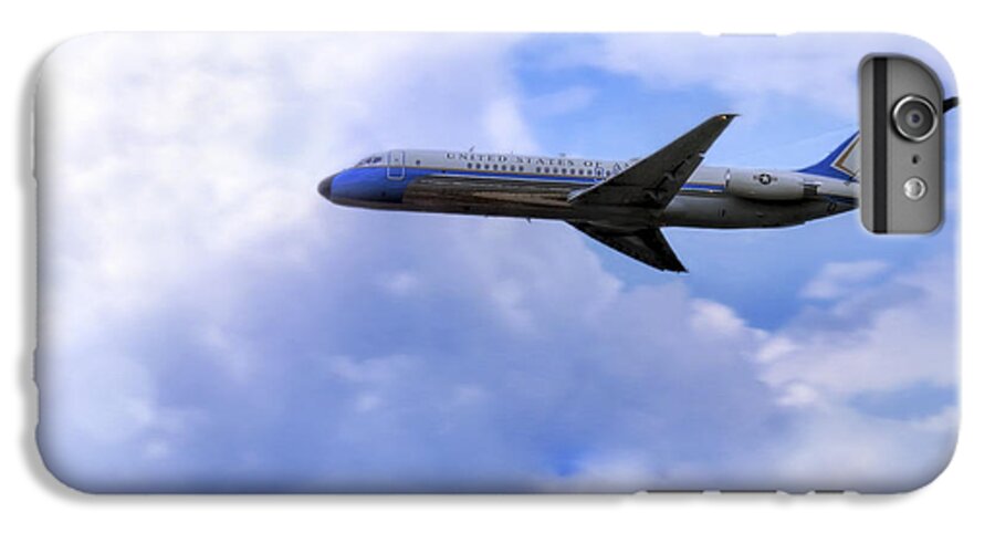 Air Force One iPhone 6s Plus Case featuring the photograph Air Force One - McDonnell Douglas - DC-9 by Jason Politte