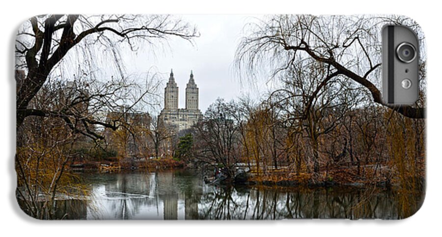 San Remo iPhone 6s Plus Case featuring the photograph Central Park and San Remo building in the background by RicardMN Photography
