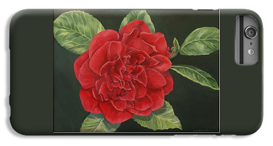 Flower iPhone 6s Plus Case featuring the painting Early Blossoms by Wanda Dansereau