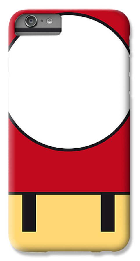 Mario iPhone 6s Plus Case featuring the digital art My Mariobros Fig 05a Minimal Poster by Chungkong Art