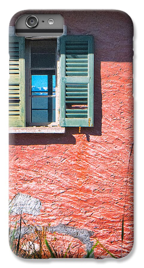 Architecture iPhone 6s Plus Case featuring the photograph Old window with reflection by Silvia Ganora