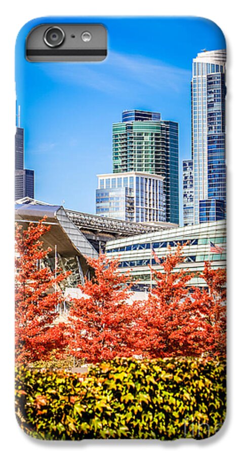 America iPhone 6s Plus Case featuring the photograph Picture of Chicago in Autumn by Paul Velgos