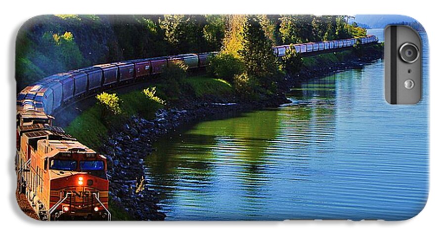 Train iPhone 6s Plus Case featuring the photograph Rollin' Round the Bend by Benjamin Yeager