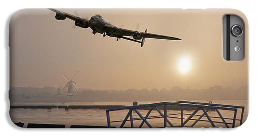 Dambusters iPhone 6s Plus Case featuring the photograph The Dambusters - last one home by Gary Eason