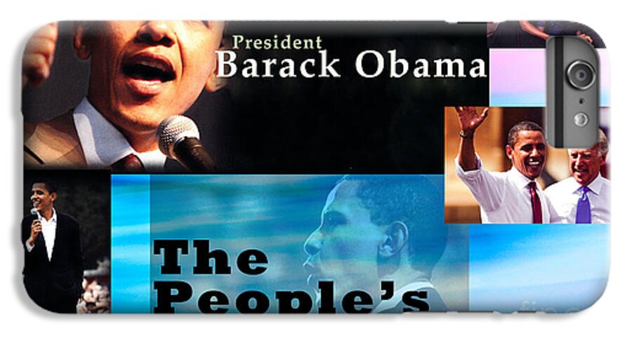 President iPhone 6s Plus Case featuring the photograph The People's President by Terry Wallace