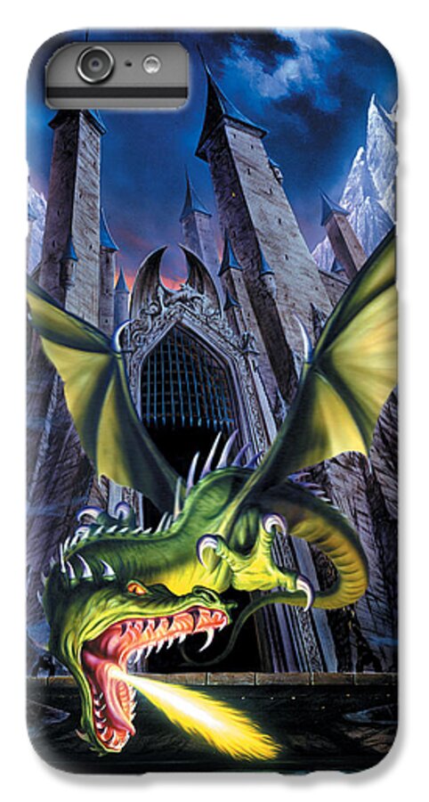 Dragon iPhone 6s Plus Case featuring the photograph Unleashed by MGL Meiklejohn Graphics Licensing
