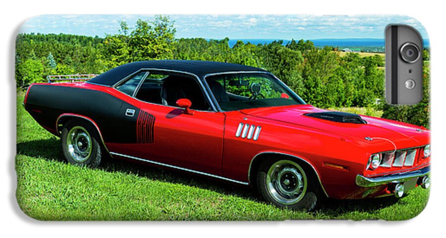 American iPhone 6s Plus Case featuring the photograph 1971 Plymouth by Performance Image