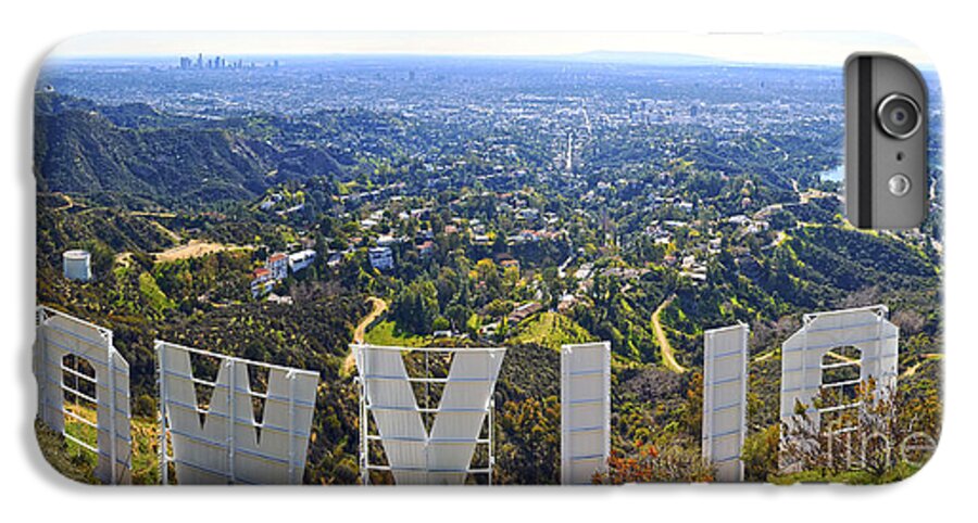 Landmark iPhone 6s Plus Case featuring the photograph Iconic Hollywood #2 by Art K