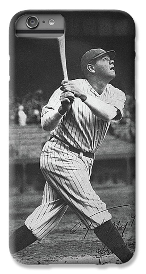#faatoppicks iPhone 6s Plus Case featuring the photograph Babe Ruth by American School