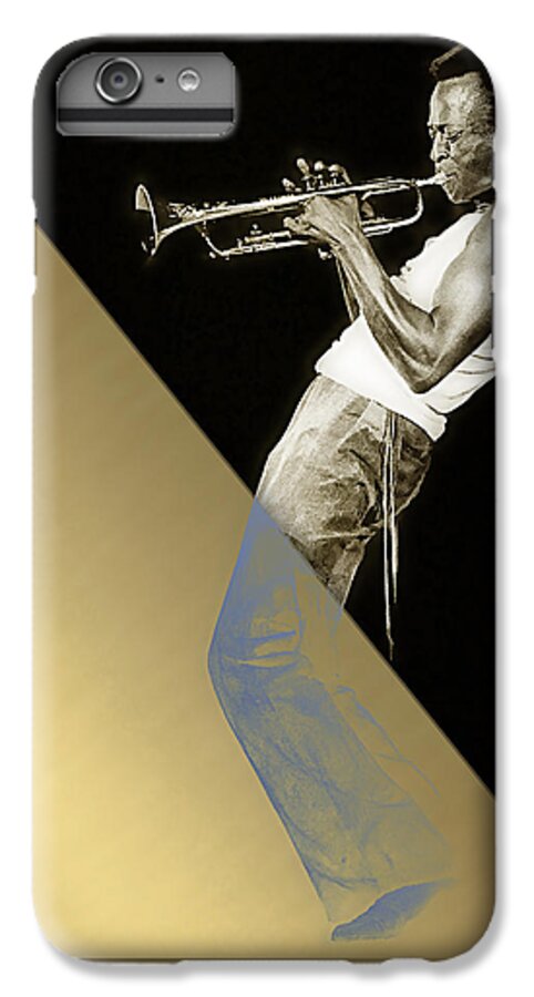 Miles Davis iPhone 6s Plus Case featuring the mixed media Miles Davis Collection #5 by Marvin Blaine