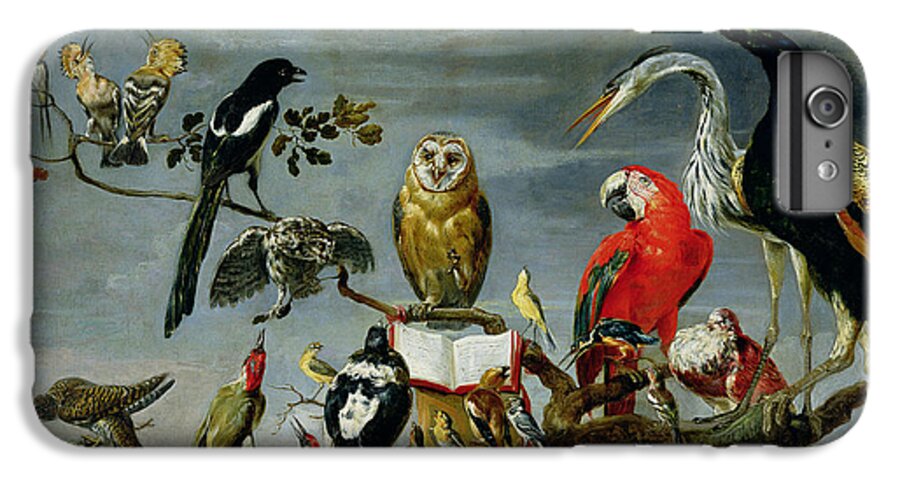 Concert iPhone 6s Plus Case featuring the painting Concert of Birds by Frans Snijders
